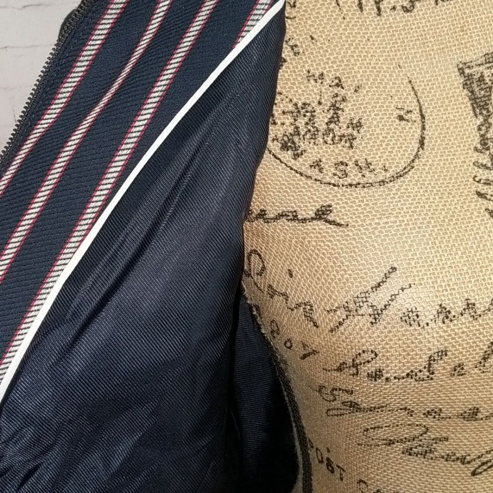 BANANA REPUBLIC Striped Tailored Crop Jacket - Picture 5 of 8